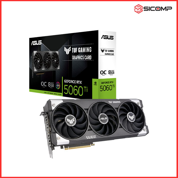 CARD MÀN HÌNH ASUS TUF GAMING GEFORCE RTX 5060 TI 8GB GDDR7 OC EDITION