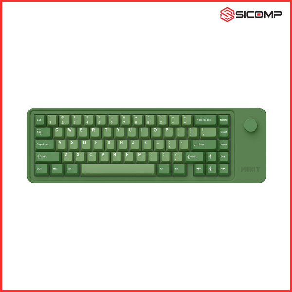 BÀN PHÍM PHÍM CƠ MIKIT M65 EVERGREEN RGB GATERON G PRO 2.0 RED SWITCH