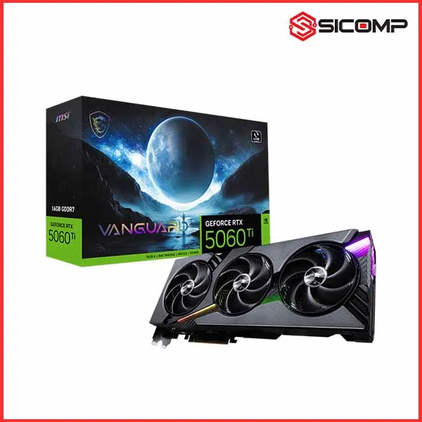 CARD MÀN HÌNH MSI GEFORCE RTX 5060 TI 16G VANGUARD OC