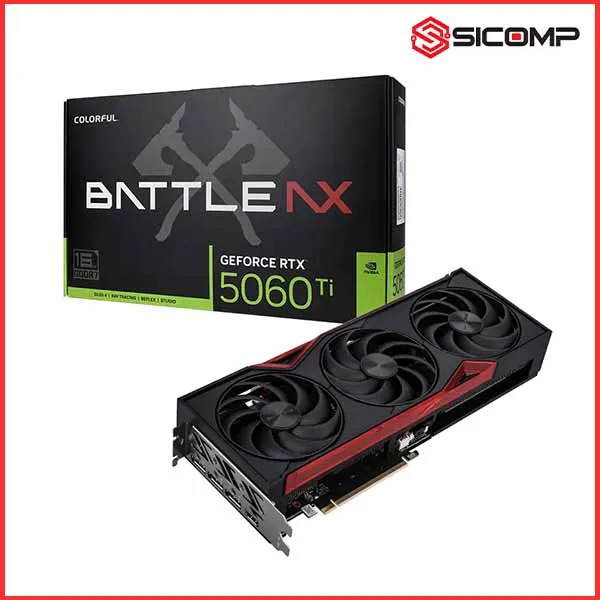 CARD MÀN HÌNH COLORFUL IGAME GEFORCE RTX 5060 TI NB EX 16GB-V
