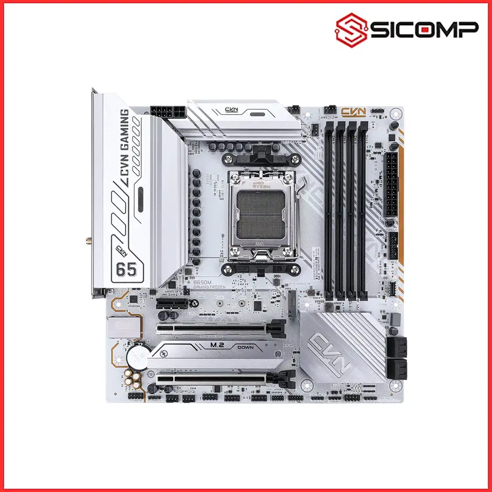 MAINBOARD COLORFUL CVN B650M GAMING FROZEN V14. WIFI 6 (12+2+1 DrMOS 55A)
