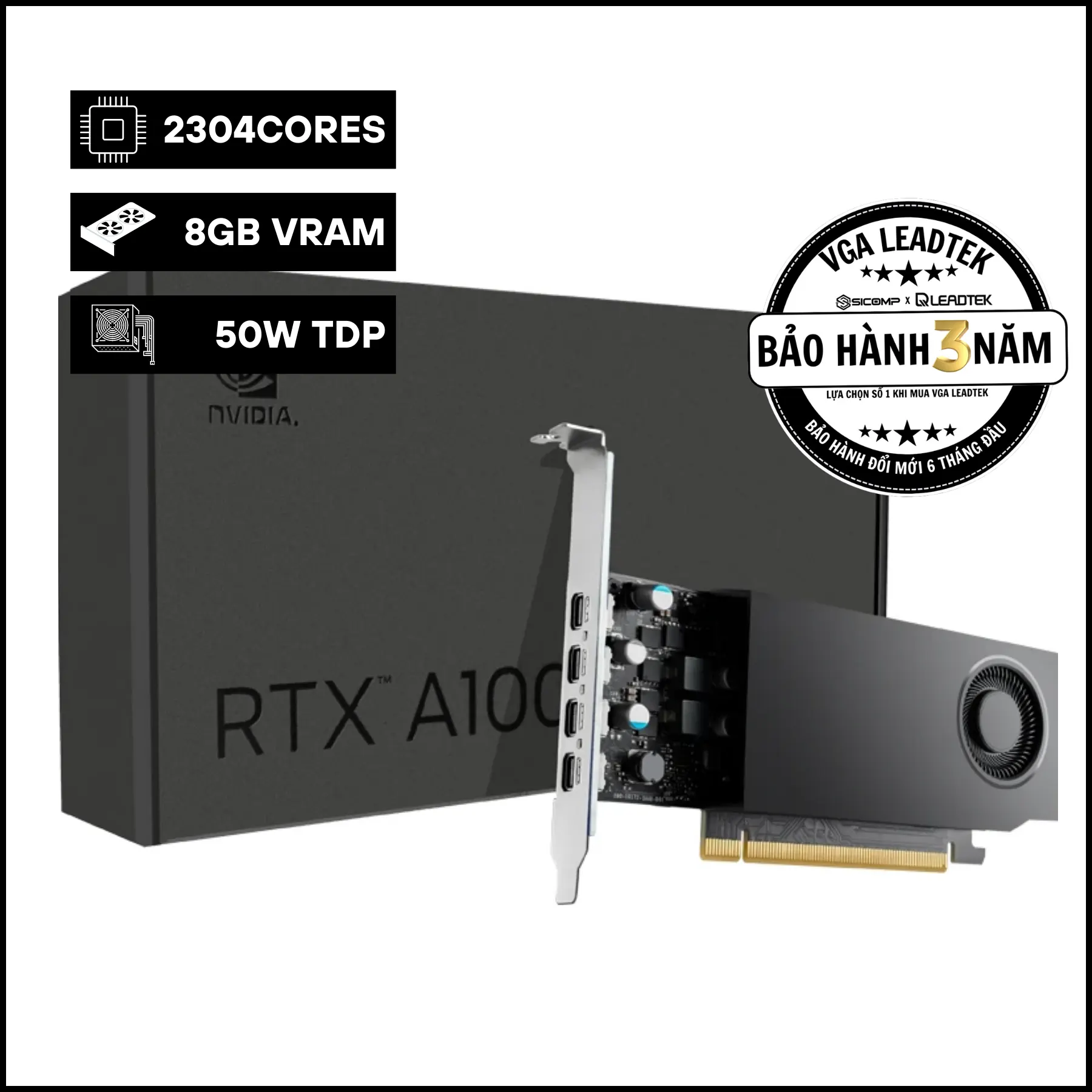 CARD MÀN HÌNH LEADTEK NVIDIA RTX A1000 8G