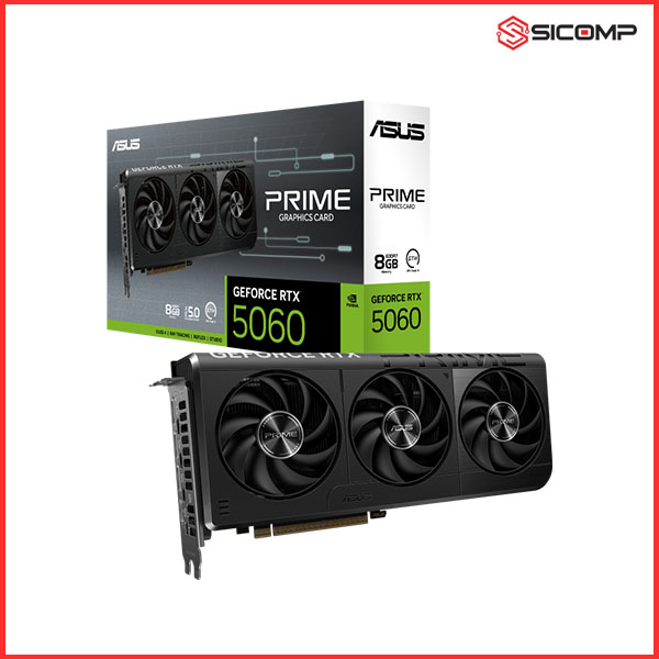 CARD MÀN HÌNH ASUS PRIME GEFORCE RTX 5060 8GB GDDR7