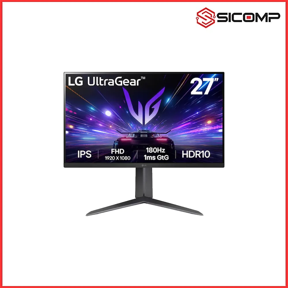 MÀN HÌNH LG GAMING 27GS65F-B (27 inch/IPS/FHD/180Hz/1ms)