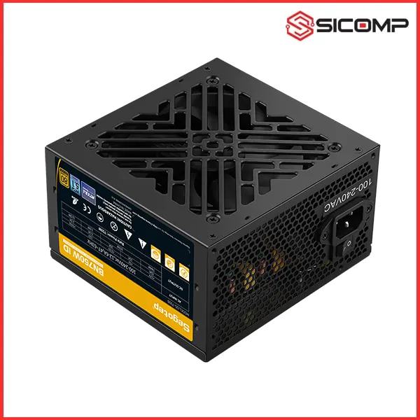 NGUỒN SEGOTEP BN750W 80 PLUS BRONZE | ATX 3.1 | PCIe 5.1 | BẢN 2025, DÂY CÁP VÂY CÁ MỀM CAO CẤP