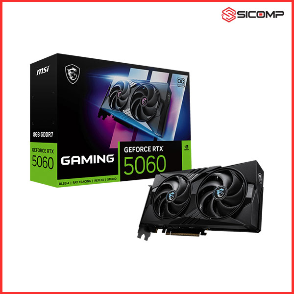 CARD MÀN HÌNH MSI GEFORCE RTX 5060 8G GAMING OC