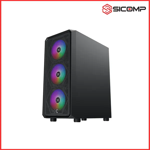 Vỏ case XIGMATEK DUO X 3F (eATX/Màu đen/3fan)