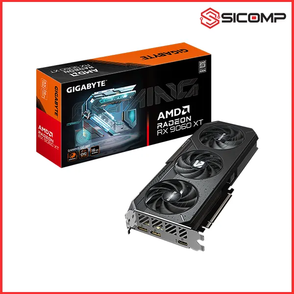 CARD MÀN HÌNH GIGABYTE RADEON RX 9060 XT 16GB GAMING OC