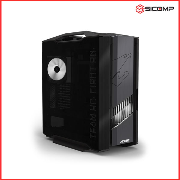 VỎ CASE GIGABYTE AORUS C601 GLASS BLACK