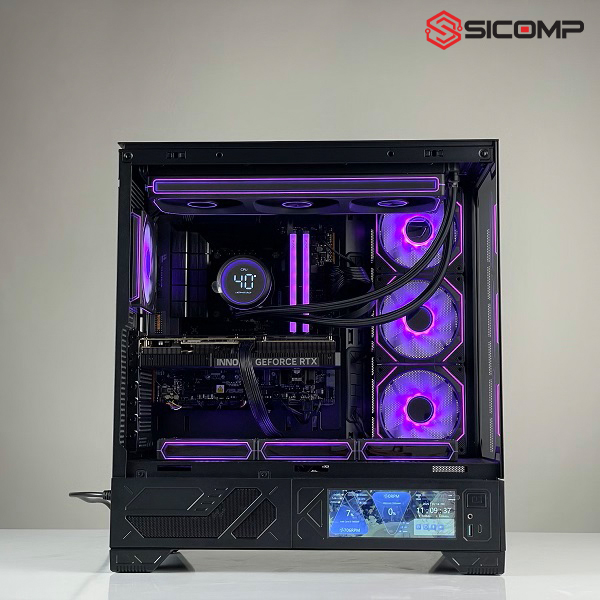 PC RENDER AMD SICOMP (CPU 7900X | RTX 4070 | RAM 32GB | 500GB SSD)