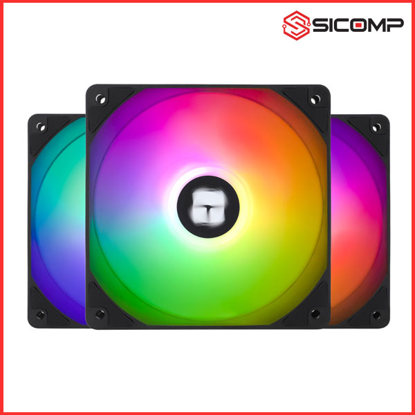 FAN THERMALRIGHT TL-C12C-S X3 RGB BLACK - 3 FAN