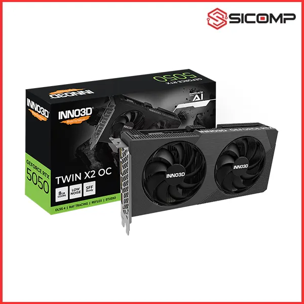 CARD MÀN HÌNH INNO3D GEFORCE RTX 5050 TWIN 2X 8GB