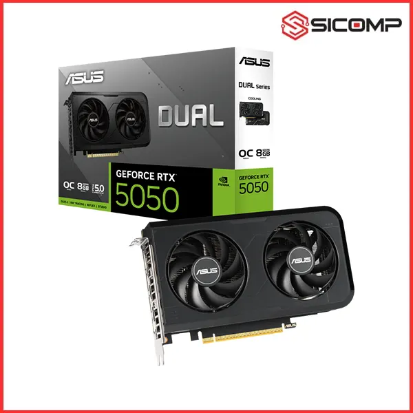 CARD MÀN HÌNH ASUS DUAL GEFORCE RTX 5050 8GB GDDR6 OC EDITION