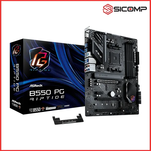MAINBOARD ASROCK B550 PG RIPTIDE LIKE NEW