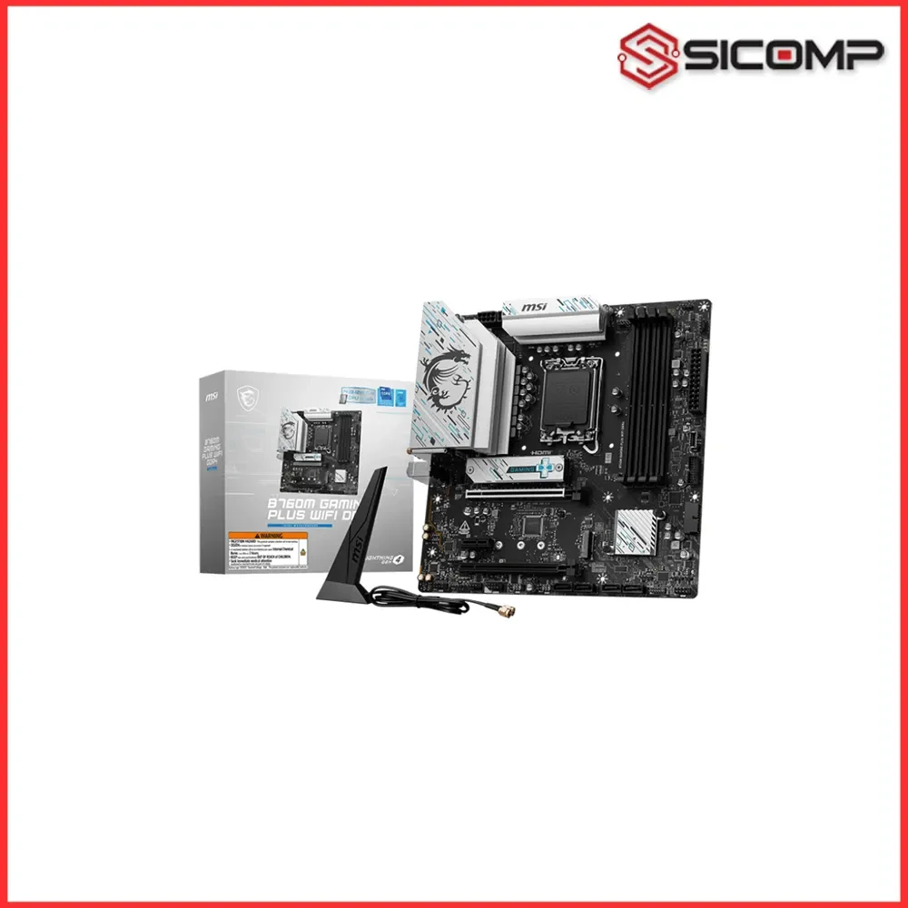 MAINBOARD MSI B760M GAMING PLUS WIFI DDR4