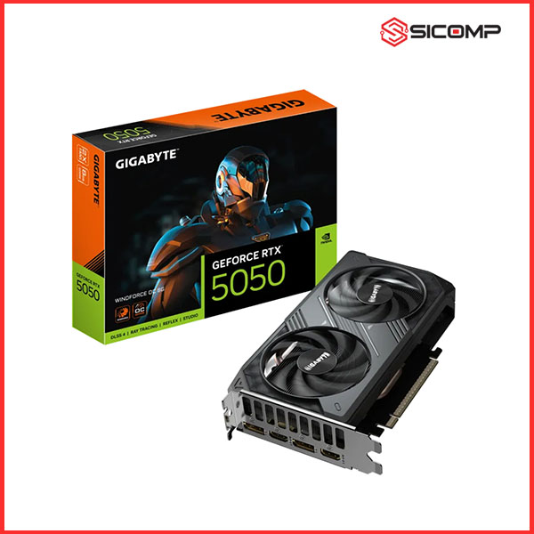CARD MÀN HÌNH GIGABYTE GEFORCE RTX 5050 WINDFORCE OC 8G