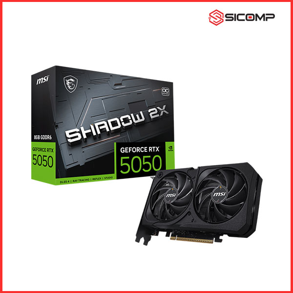 CARD MÀN HÌNH MSI GEFORCE RTX 5050 8G SHADOW 2X OC