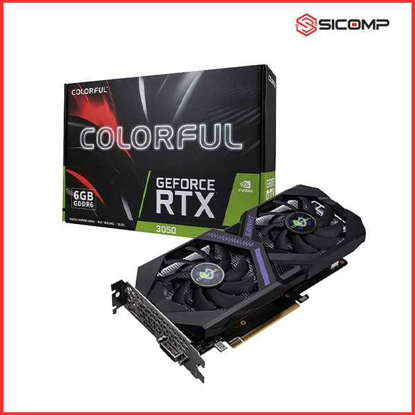 CARD MÀN HÌNH COLORFUL GEFORCE RTX 3050 6GB V4- V
