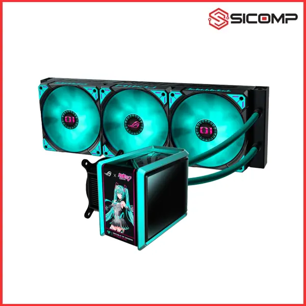 TẢN NHIỆT NƯỚC AIO ASUS ROG RYOU IV 360 ARGB HATSUNE MIKU EDITION
