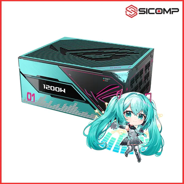 NGUỒN ASUS ROG THOR III 1200W HATSUNE MIKU EDITION