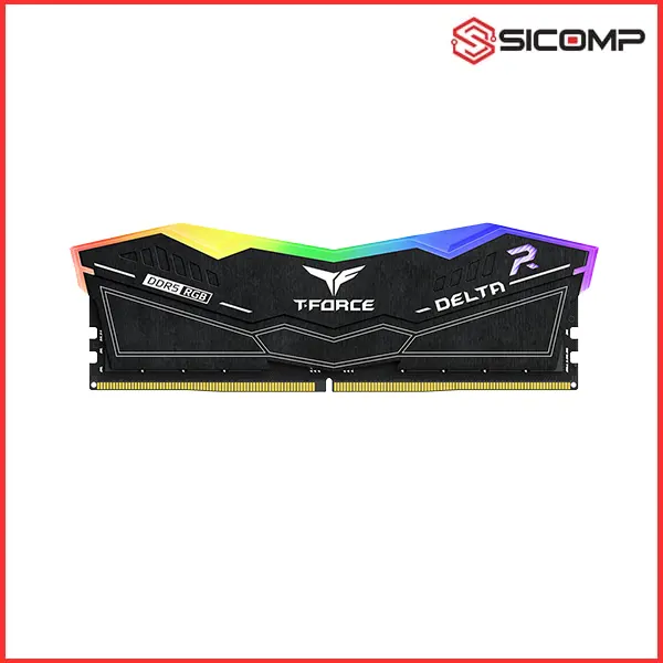 RAM DESKTOP TEAMGROUP T-FORCE DELTA RGB 16GB BLACK FF3D516G6000HC38A01