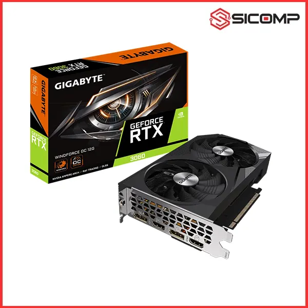 CARD MÀN HÌNH GIGABYTE WINDFORCE OC GEFORCE RTX 3060 12GB