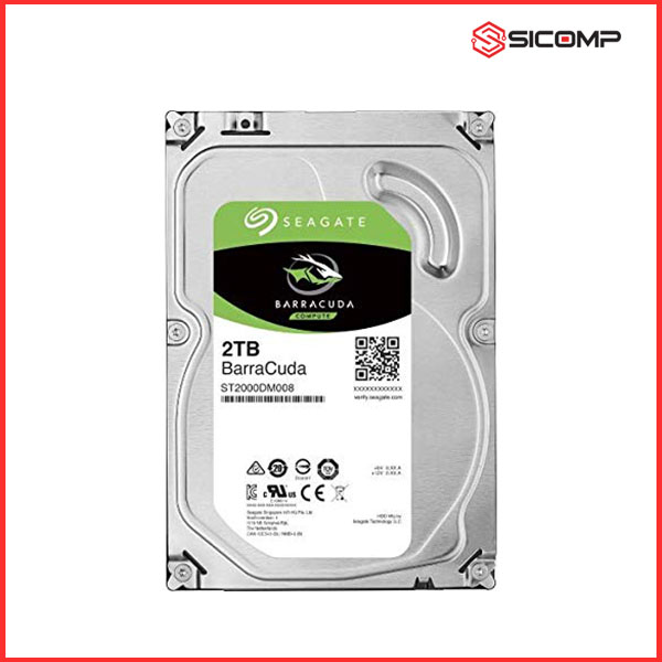 Ổ CỨNG HDD SEAGATE BARRACUDA 2TB 256MB CACHE (ST2000DM008)