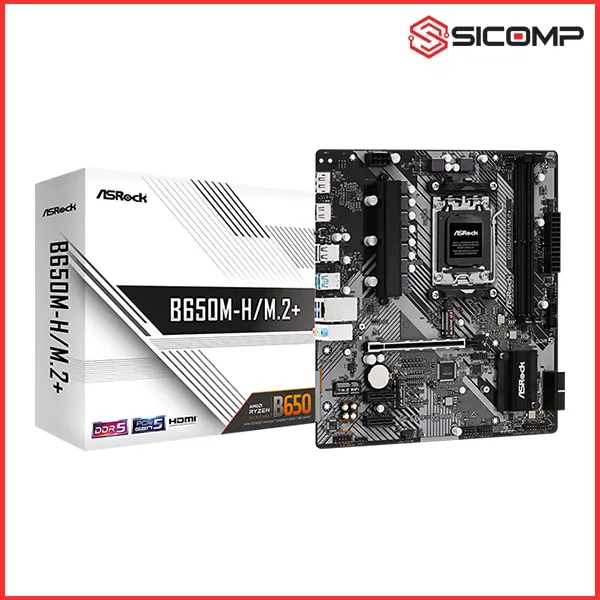 MAINBOARD ASROCK B650M-H/M.2+