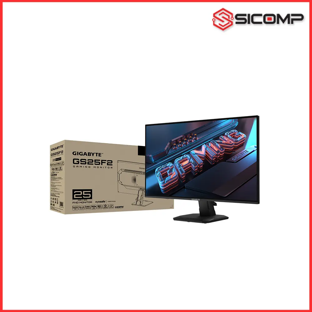 MÀN HÌNH GIGABYTE GS25F2 (24.5 INCH / FHD / IPS / 200HZ / 1MS)
