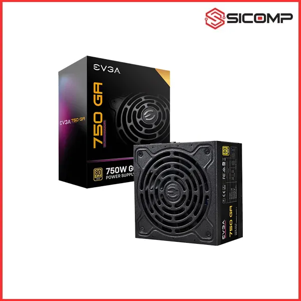 NGUỒN EVGA SUPERNOVA 750GA 750W 80 PLUS GOLD FULL MODULAR