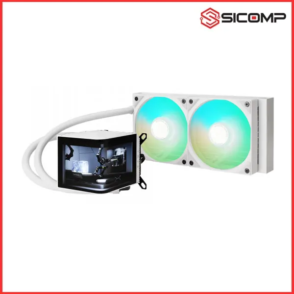 TẢN NHIỆT NƯỚC TRYX PANORAMA 240 ARGB WHITE