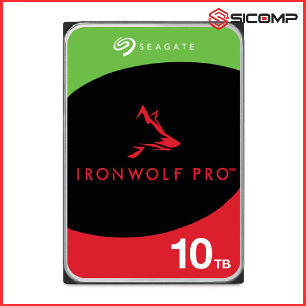 Ổ CỨNG HDD SEAGATE IRONWOLF PRO 10TB(7200 RPM 256MB CACHE 3.5 INCH SATA3)