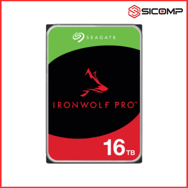 Ổ CỨNG HDD SEAGATE IRONWOLF PRO 16TB (7200 RPM 256MB CACHE 3.5 INCH SATA3)