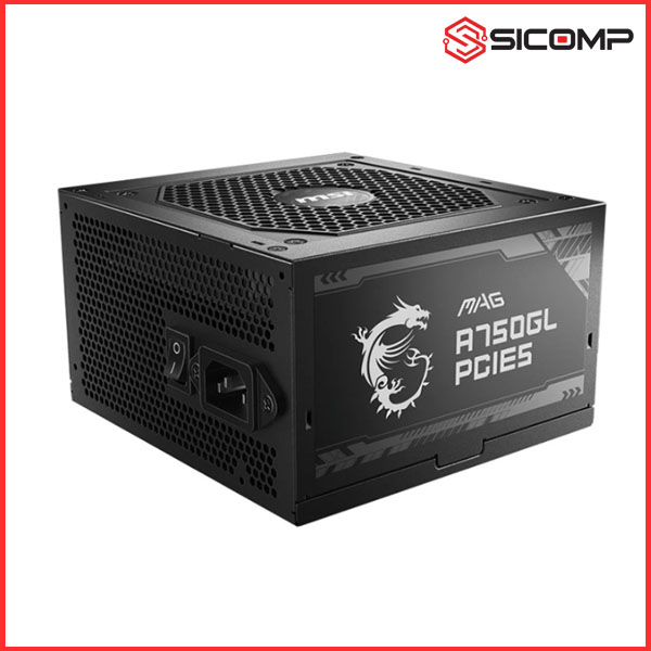 NGUỒN MSI MAG A750GL PCIE 5.0 (750W, 80 PLUS GOLD, ATX 3.0)