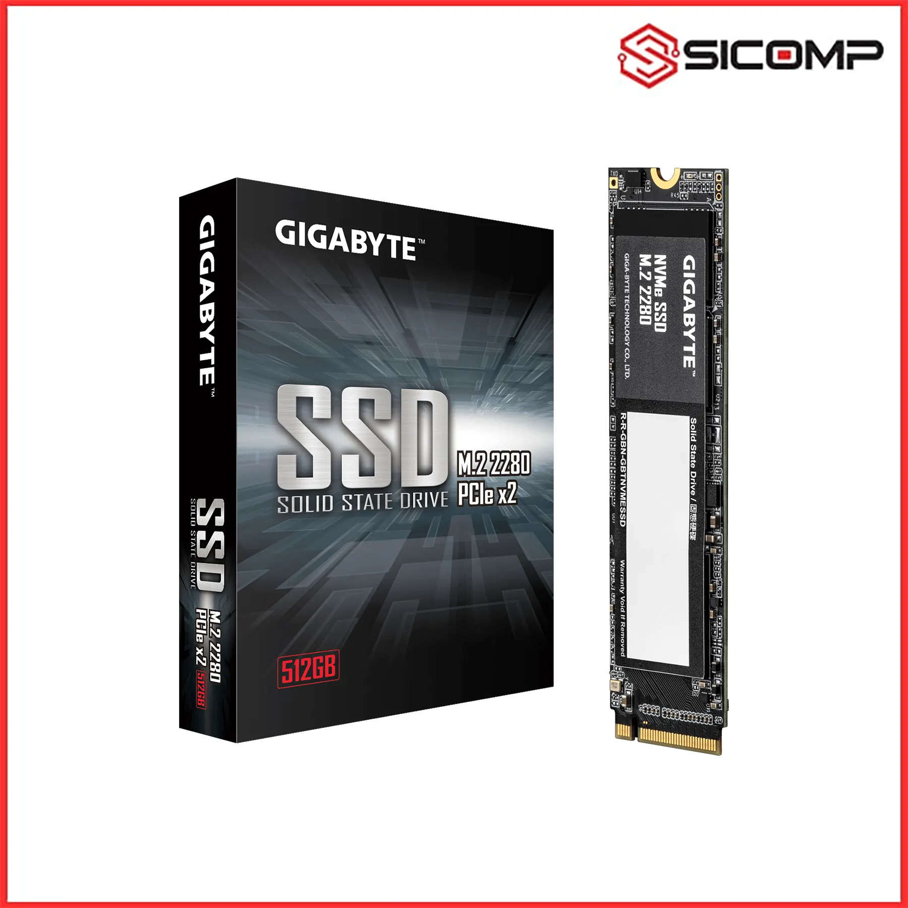 Ổ CỨNG SSD GIGABYTE 512GB NVME GP-GSM2NE3512GNTD