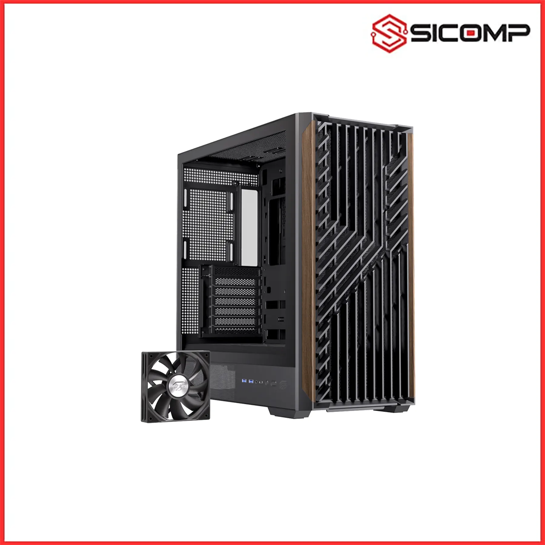 VỎ CASE EINAREX P800 CORE BLACK