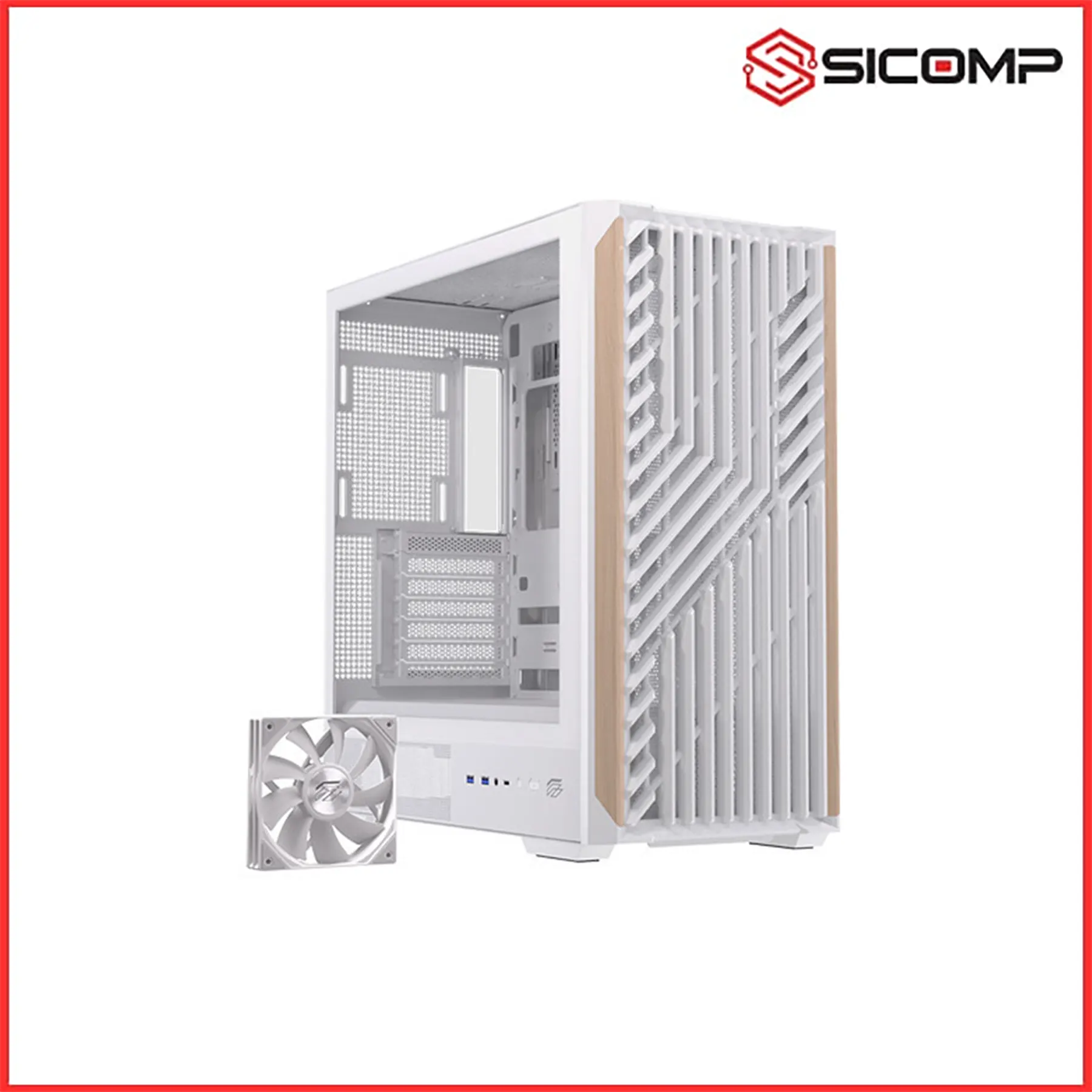 VỎ CASE EINAREX P800 CORE WHITE