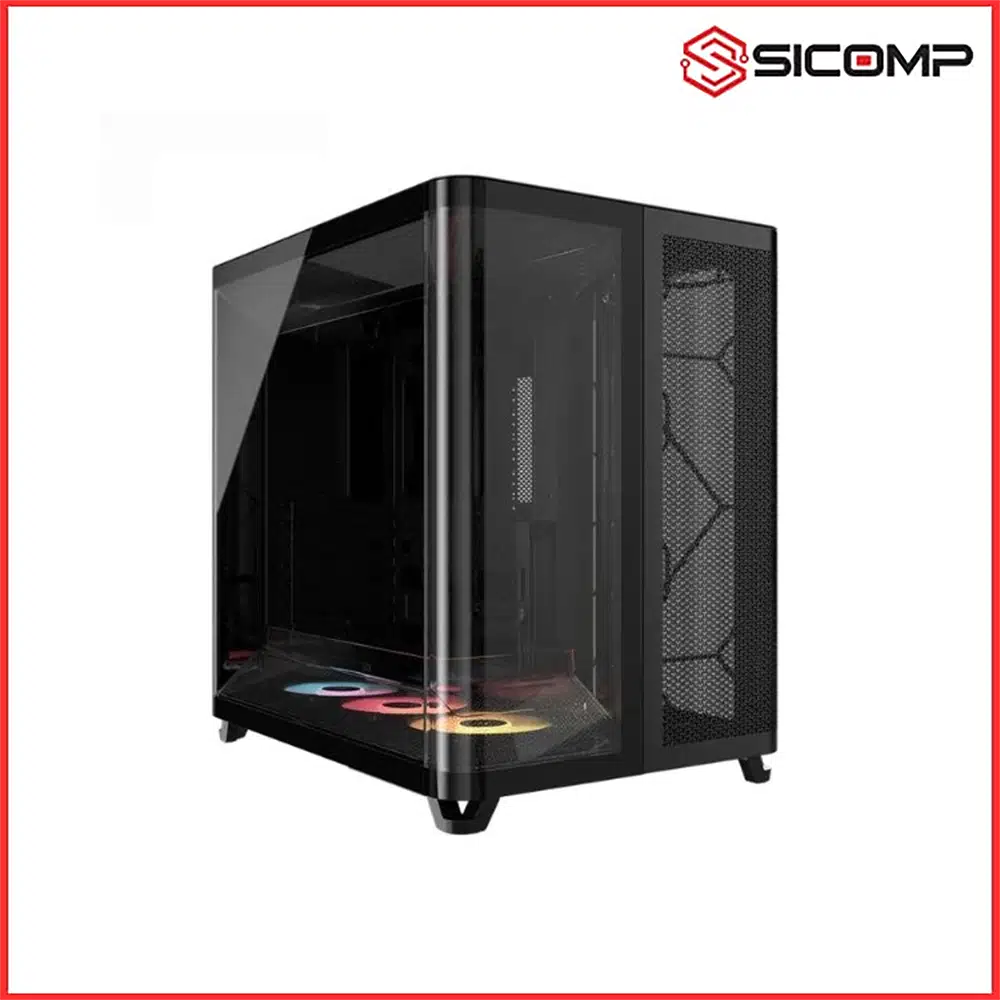 VỎ CASE CORSAIR AIR 5400 RS-R ARGB TEMPERED GLASS BLACK