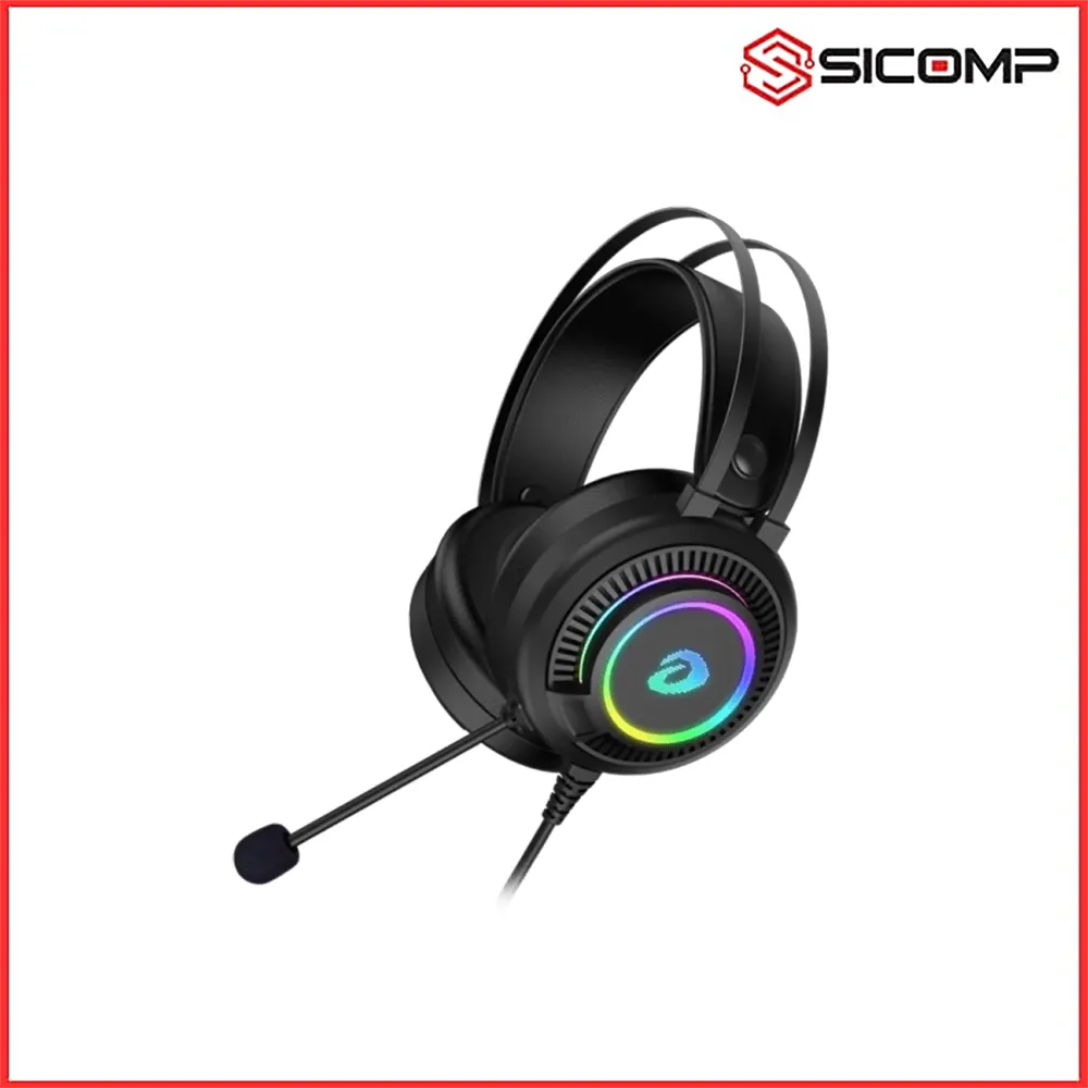 TAI NGHE DAREU EH416 7.1 RGB (KẾT NỐI USB, GIẢ LẬP 7.1, LED NHIỀU MÀU)