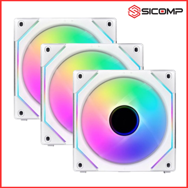 FAN CASE LIAN-LI UNI FAN SL INFINITY 120 TRIPLE WHITE