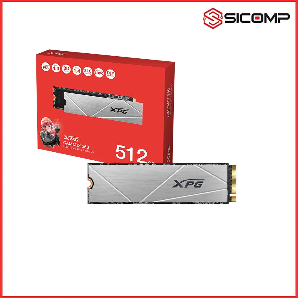 Ổ CỨNG SSD ADATA XPG GAMMIX S60 BLADE 512GB