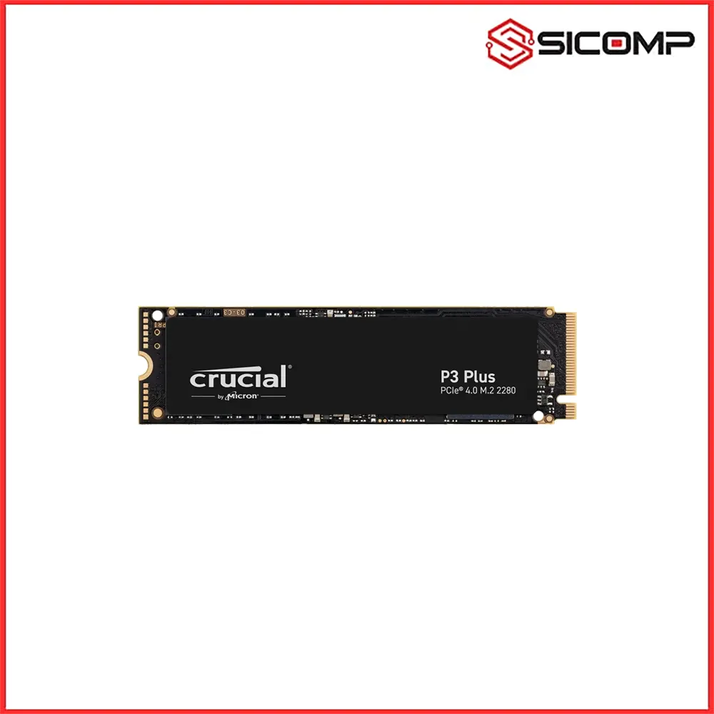 Ổ CỨNG SSD CRUCIAL P3 PLUS 1TB NVME PCIE GEN 4x4 M.2 2280 – CT1000P3PSSD8