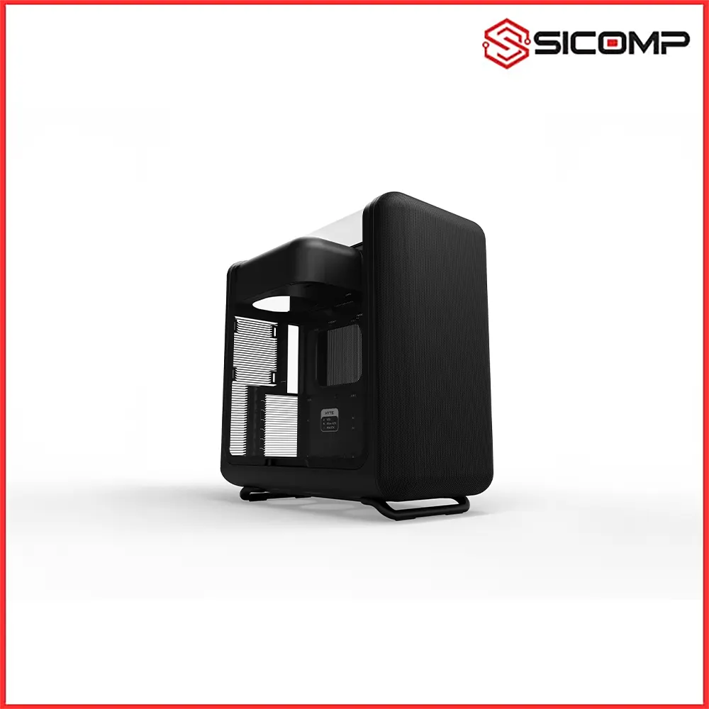 VỎ CASE HYTE X50 PITCH BLACK - TEMPERED GLASS SIDE PANEL