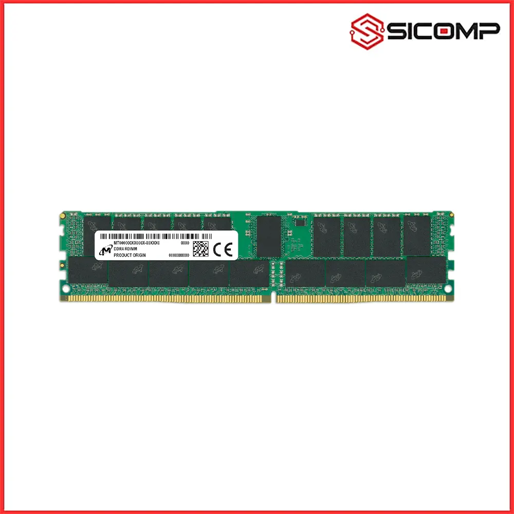 RAM SERVER ECC MICRON 32GB DDR4 3200 MHZ RDIMM (MTA36ASF4G72PZ-3G2R1VI)