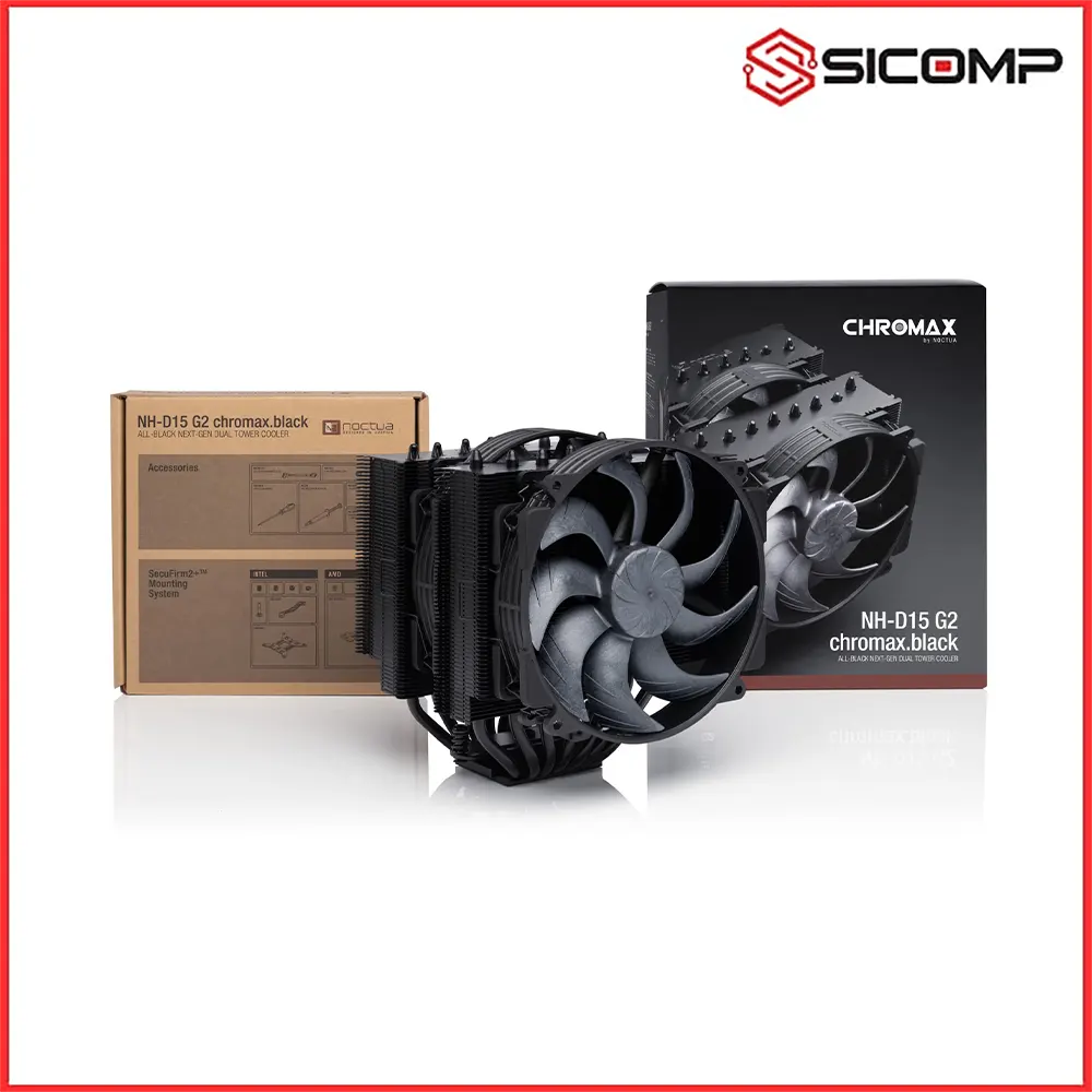 TẢN NHIỆT KHÍ NOCTUA NH-D15 G2 CHROMAX BLACK