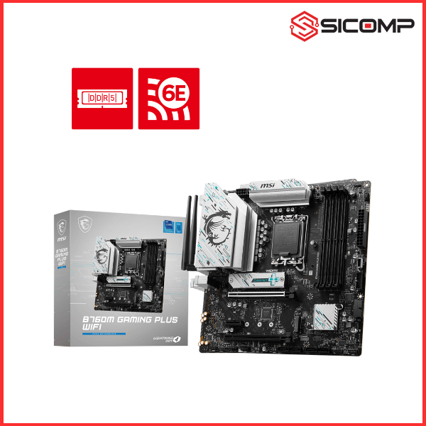 MAINBOARD MSI B760M GAMING PLUS WIFI DDR5
