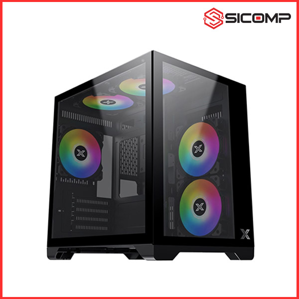 VỎ CASE XIGMATEK AQUA M (M-ATX/ MID TOWER/ MÀU ĐEN)