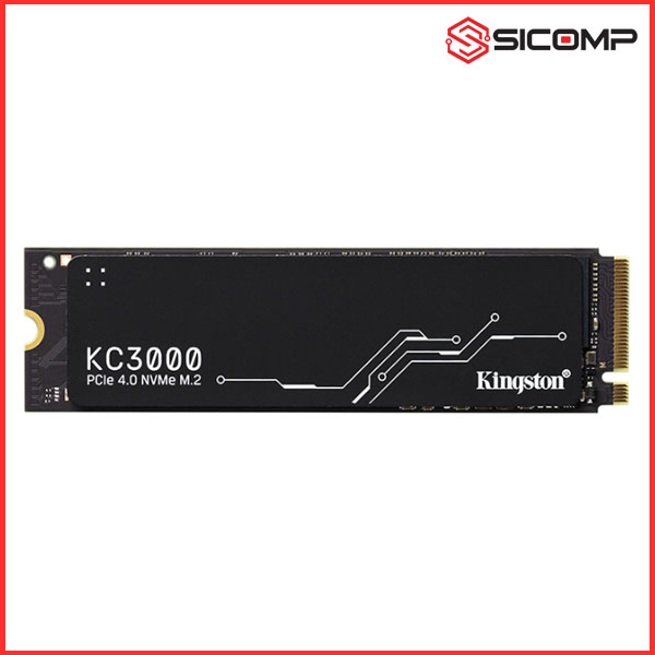 Ổ CỨNG SSD KINGSTON KC3000 4TB NVME M.2 2280 PCIE GEN 4 X 4 (ĐỌC 7000MB/S, GHI 7000MB/S)
