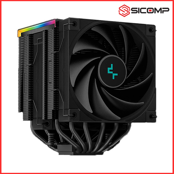 TẢN NHIỆT KHÍ DEEPCOOL AK620 DIGITAL - BLACK ARGB, CHÍNH HÃNG