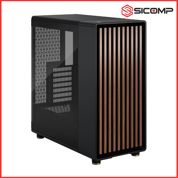 VỎ CASE FRACTAL DESIGN NORTH CHARCOAL BLACK TG DARK (ATX/MID TOWER/MÀU ĐEN)